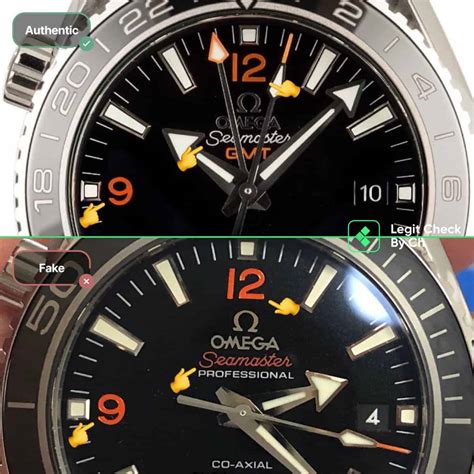 omega seamaster planet ocean fake vs real|omega seamaster replica.